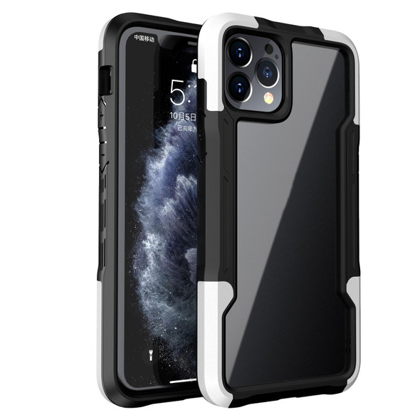 Armor Acrylic 3 in 1 Phone Case - iPhone 12 Pro(White)