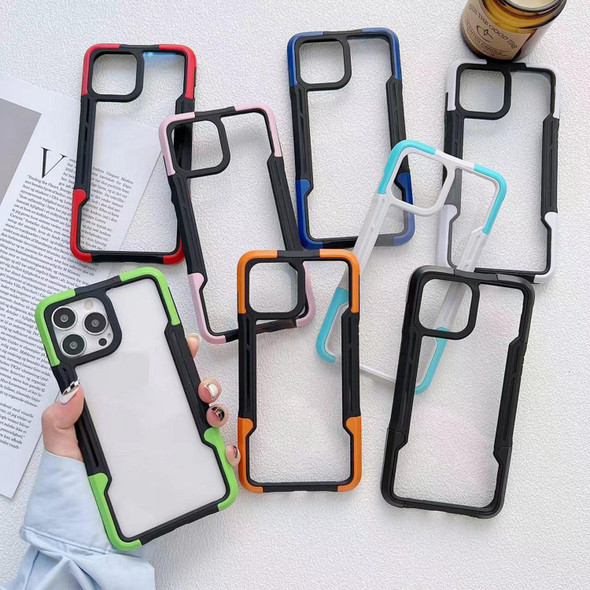 Armor Acrylic 3 in 1 Phone Case - iPhone 13(White)