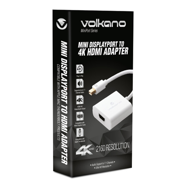 Volkano MiniPort Series Mini DisplayPort to HDMI Convertor
