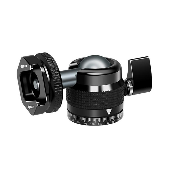 2 PCS 360 Panoramic Ball SLR Camera Photography Head(Metal)