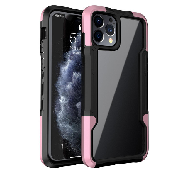 Armor Acrylic 3 in 1 Phone Case - iPhone 13 Pro Max(Pink)