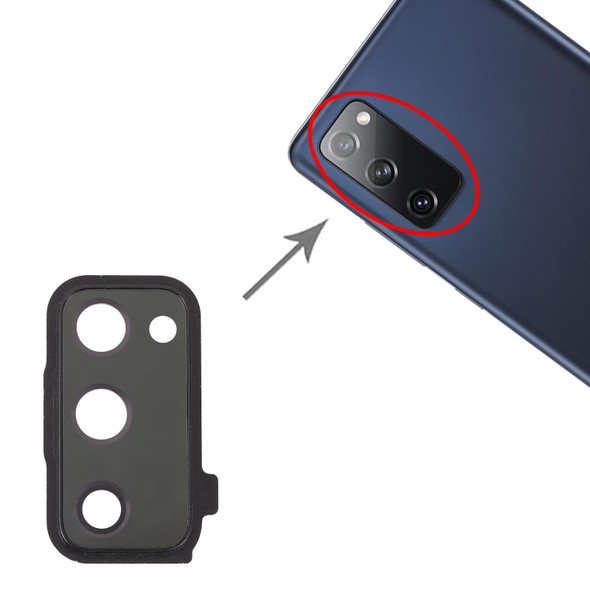Camera Lens Cover for Samsung Galaxy S20 FE(Black)