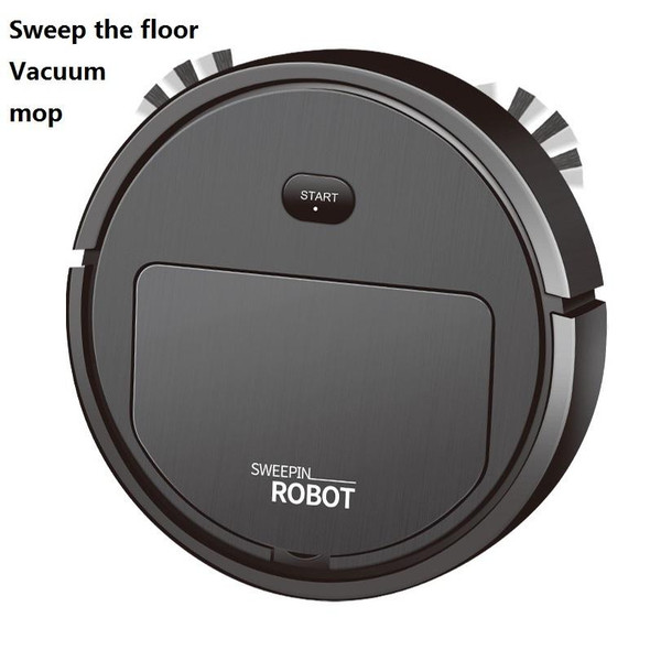 Household Automatic Smart Charging Sweeping Robot, Specification: 3 in 1Black