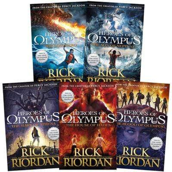 Heroes of Olympus Complete Collection