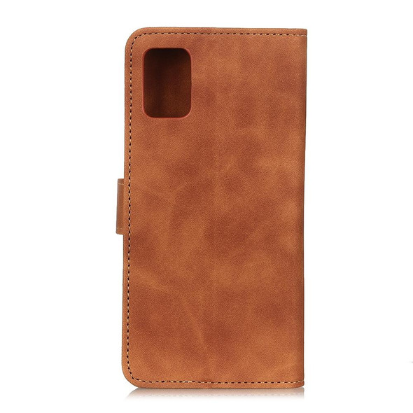 OPPO Find X3 / Find X3 Pro KHAZNEH Retro Texture PU + TPU Horizontal Flip Leather Case with Holder & Card Slots & Wallet(Brown)