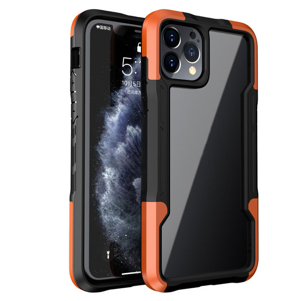 Armor Acrylic 3 in 1 Phone Case - iPhone 12 Pro(Orange)