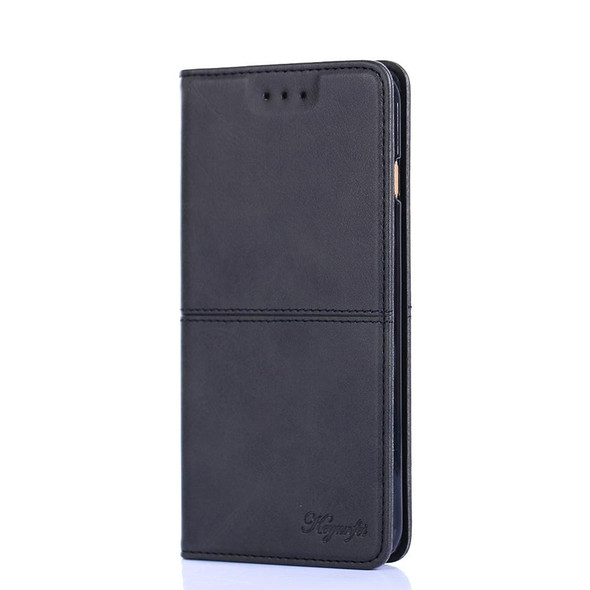 Xiaomi Redmi K50 Gaming/Poco F4 GT Cow Texture Magnetic Horizontal Flip Leather Phone Case(Black)