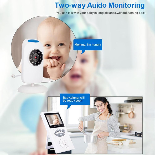 WLSES GB101 2.4 inch Wireless Surveillance Camera Baby Monitor, AU Plug