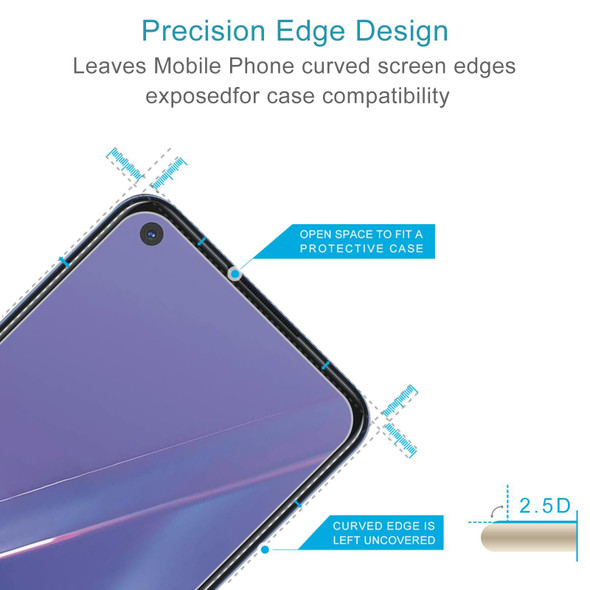 OPPO A73 5G 0.26mm 9H 2.5D Tempered Glass Film