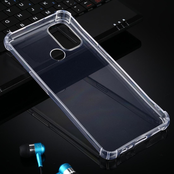 OPPO A53 Four-Corner Shockproof Ultra-Thin Transparent TPU Case
