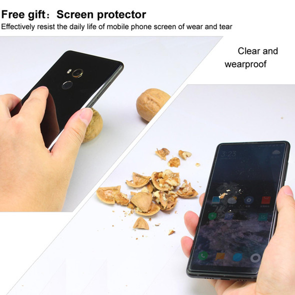 Xiaomi Redmi Note 11 4G Overseas Version / Note 11S 4G Overseas VersionIMAK All-inclusive Shockproof Airbag TPU Phone Case with Screen Protector(Matte Black)