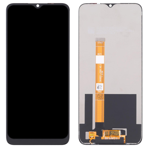 LCD Screen and Digitizer Full Assembly for OPPO Realme C21Y/Realme C25Y