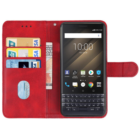 Blackberry KEY2 Leatherette Phone Case(Red)