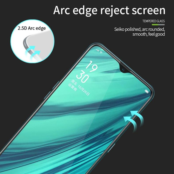 OPPO A9 2020 / A5 2020 PINWUYO 9H 2.5D Full Screen Tempered Glass Film(Black)