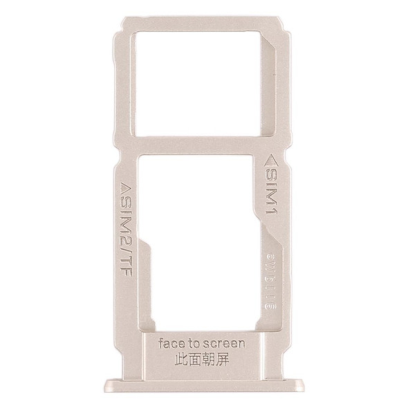SIM Card Tray + SIM Card Tray / Micro SD Card Tray for OPPO R9sk(Gold)
