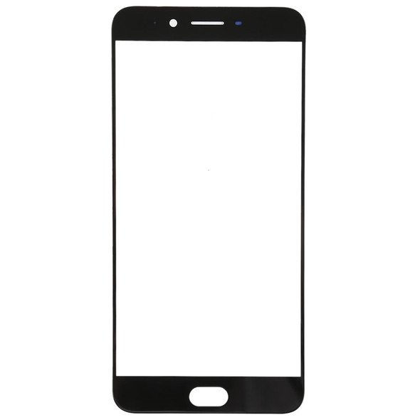 Front Screen Outer Glass Lens for OPPO R9s Plus(Black)