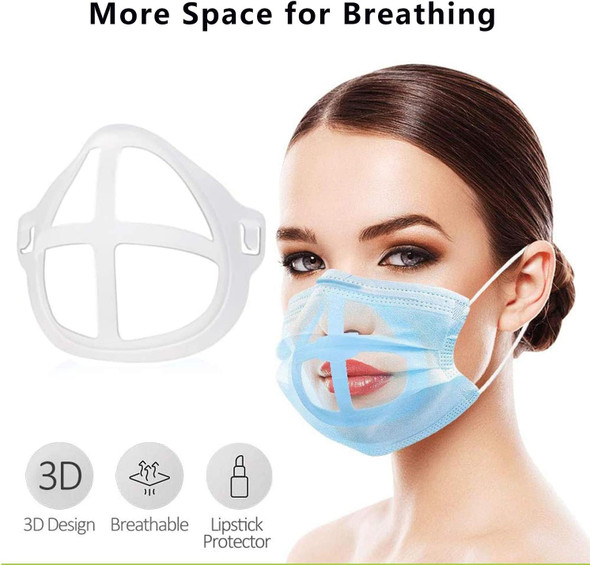 5-Piece 3D Face Mask Inner Bracket for Comfort & Breathability