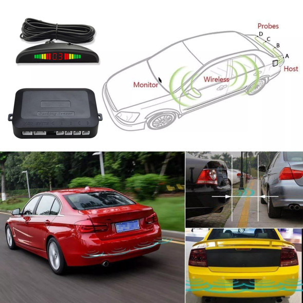 Advanced Car Parking Sensor Assistant with Dual-core CPU