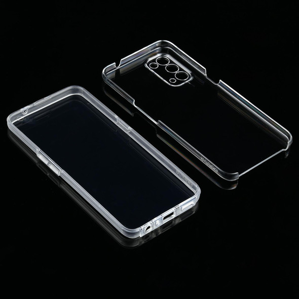 OPPO Find X3 Lite PC+TPU Ultra-thin Double-sided Full Coverage Transparent Soft Case