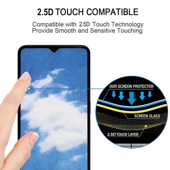 25 PCS - OPPO Reno Ace Full Glue Full Cover Screen Protector Tempered Glass Film