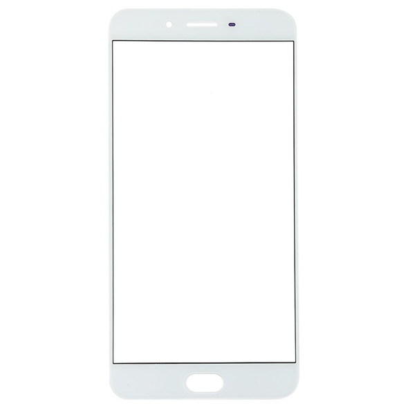 Front Screen Outer Glass Lens for OPPO R9s Plus(White)