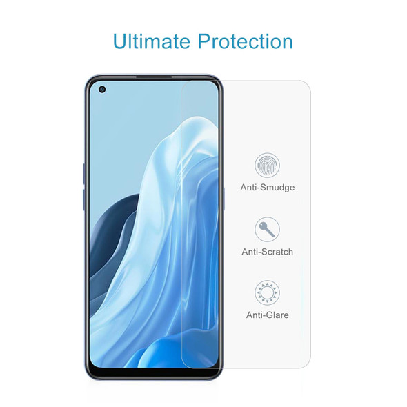 0.26mm 9H 2.5D Tempered Glass Film - OPPO Reno7 / Reno7 Z 5G / Reno7 5G / Reno7 Lite / Reno8 Lite / F21 Pro 5G