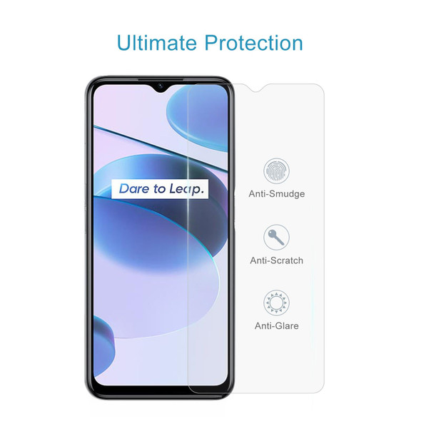 0.26mm 9H 2.5D Tempered Glass Film - OPPO Realme C35 / Narzo 50A Prime