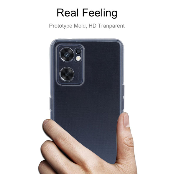 OPPO Reno7 SE 5G 0.75mm Ultra-thin Transparent TPU Phone Case