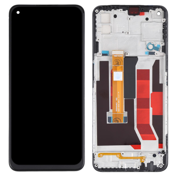 Original LCD Screen and Digitizer Full Assembly With Frame for OPPO A72 5G