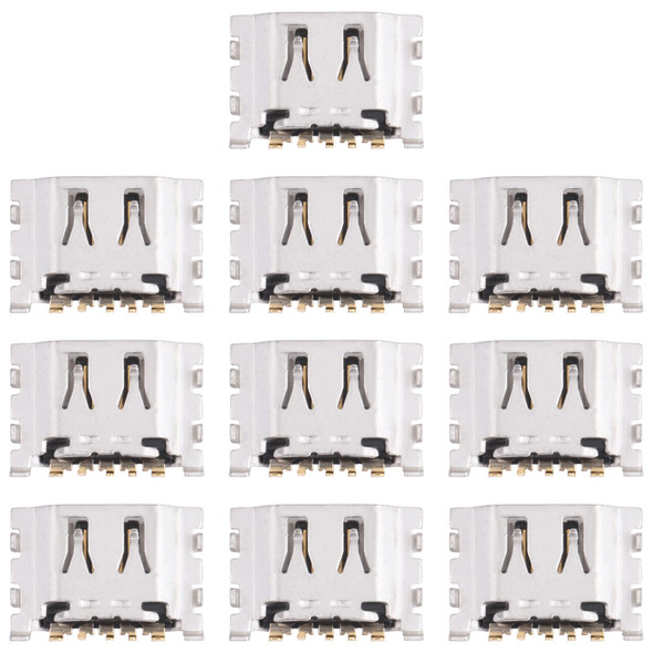 10 PCS Charging Port Connector for OPPO Realme X Lite / Realme 3 Pro RMX1851