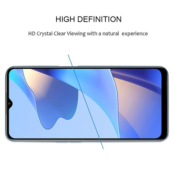 OPPO A16 / A16S Full Glue Full Cover Screen Protector Tempered Glass Film