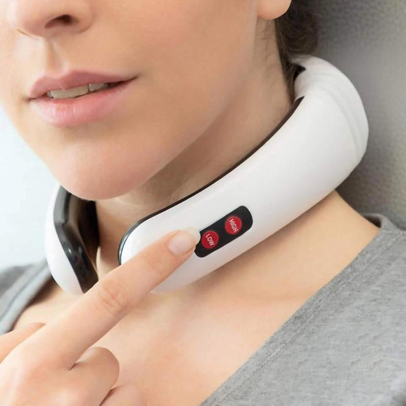 Portable Electronic Neck Massager for Pain Relief and Relaxation