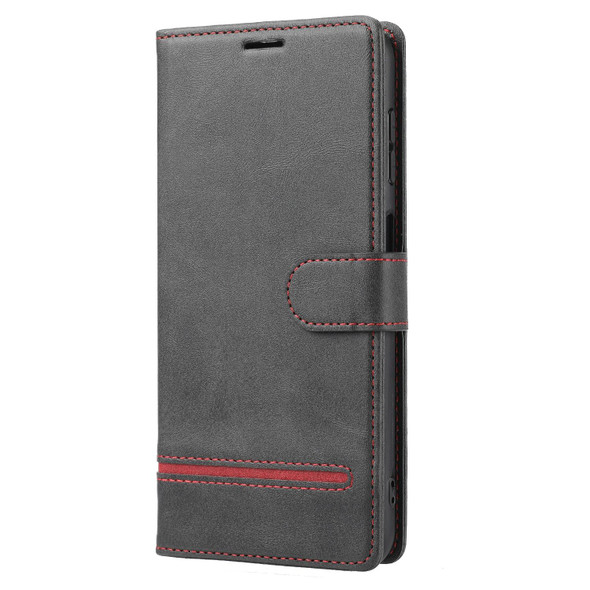 Samsung Galaxy S21 5G Classic Wallet Flip Leather Phone Case(Black)