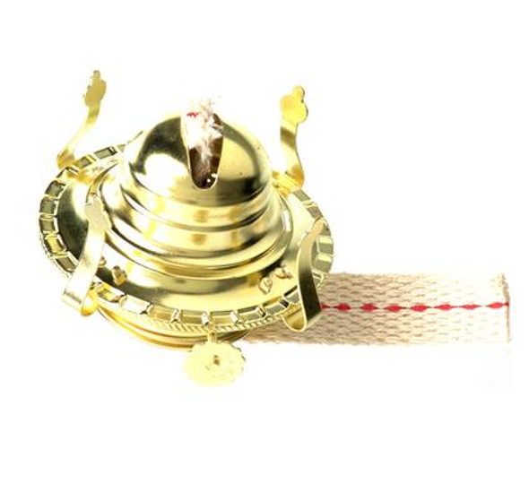 High-Quality Brass Oil Lamp Burner - Durable & Functional