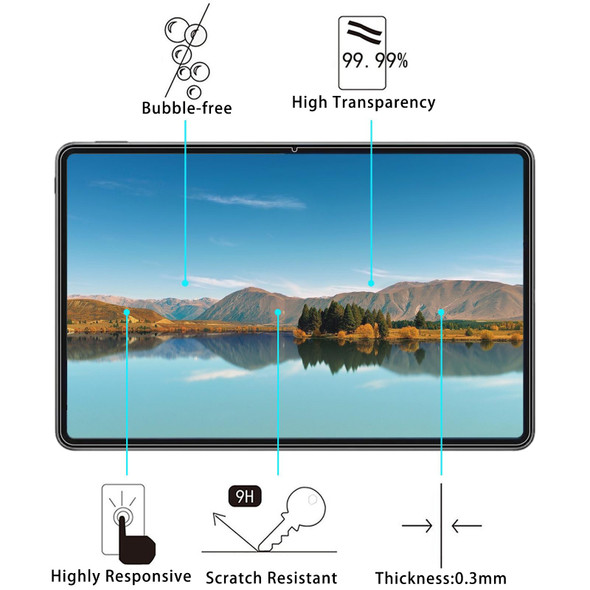 Huawei MatePad Pro 12.6 2021 / Huawei Matebook E 2022 12.6 / Lenovo Xiaoxin Pad Pro 12.6 / Lenovo Tab P12 Pro 12.6 25 PCS 9H 2.5D Explosion-proof Tempered Glass Film