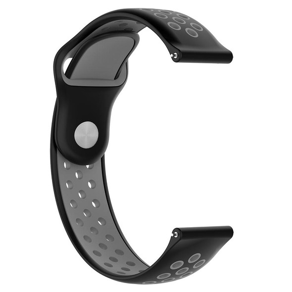 Garmin Vivoactive3 Two-colors Replacement Wrist Strap Watchband(Black Lime)