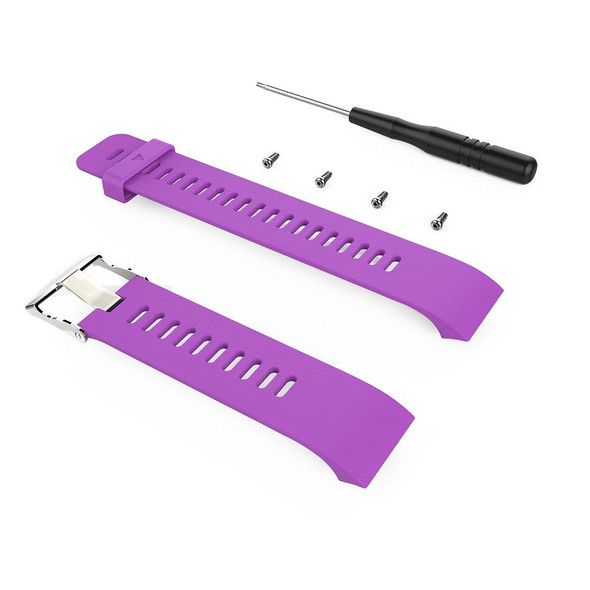 Garmin Forerunner 30 / 35 Silicone Watch Band(Purple)