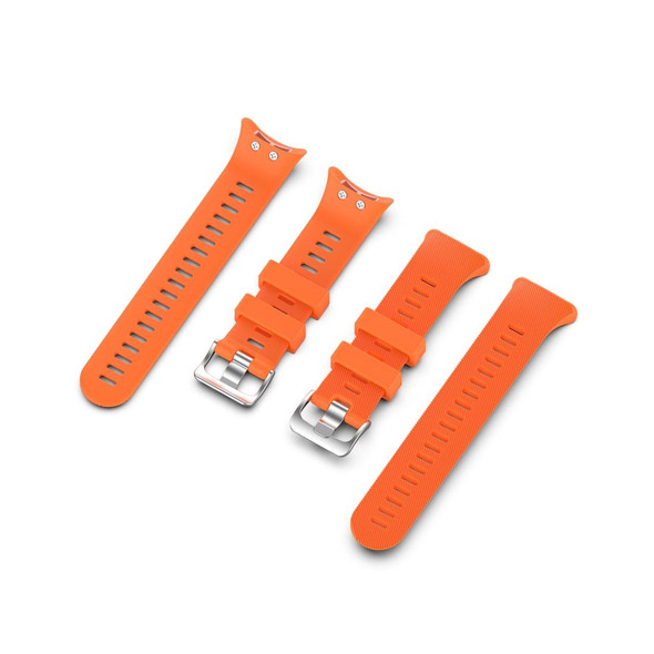 Garmin Forerunner 45 & 45S Silicone Watch Band(Orange)