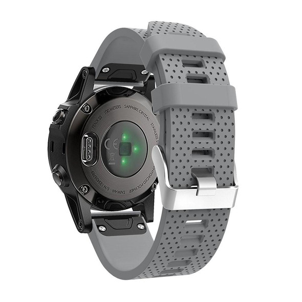 Garmin Fenix 5S Silicone Watch Band(Gray)