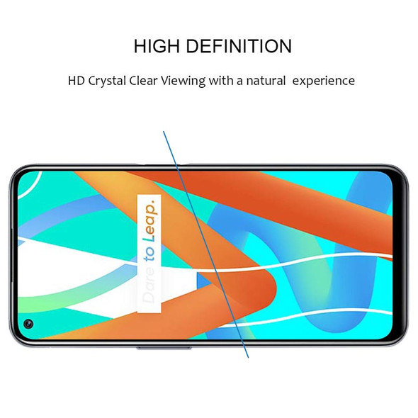 OPPO Realme V13 5G Full Glue Full Cover Screen Protector Tempered Glass Film