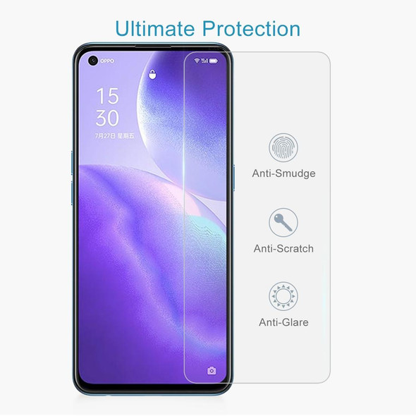 OPPO Find X3 Lite 50 PCS 0.26mm 9H 2.5D Tempered Glass Film