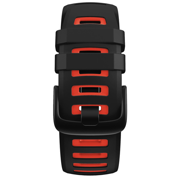 Garmin Instinct / Instinct Esports Two-color Silicone Watch Band(Black+Red)