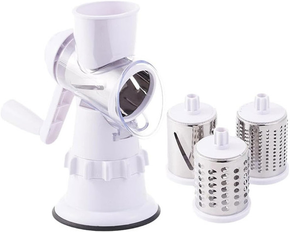 Stainless Steel Tabletop Drum Grater