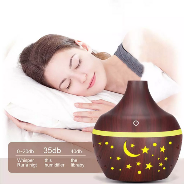 Mini Wood Grain Humidifier