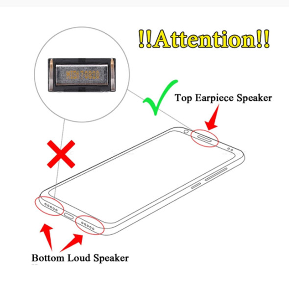 10 PCS Earpiece Speaker for OPPO Realme X2