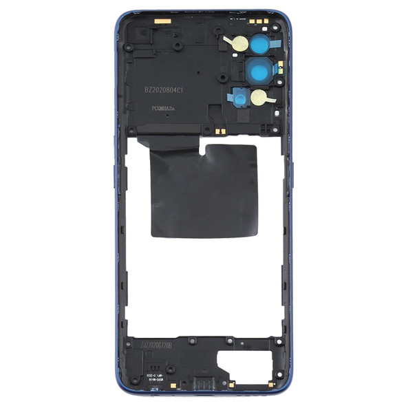 Back Housing Frame for OPPO Realme Q2 Pro (Black)