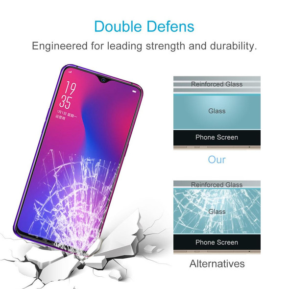 0.26mm 9H 2.5D Tempered Glass Film - OPPO R19