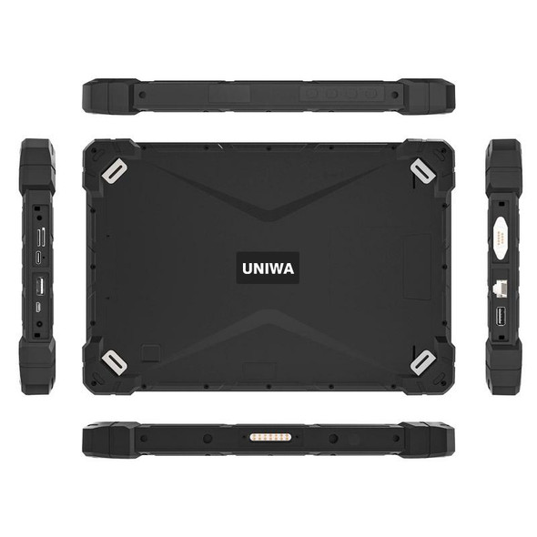 UNIWA WinPad W108 Rugged Tablet PC, 10.1 inch, 8GB+128GB, IP67 Waterproof Shockproof Dustproof, Windows 10 Pro, Intel Gemini Lake N4120 Quad Core, Support WiFi / Bluetooth / RJ-45, US Plug