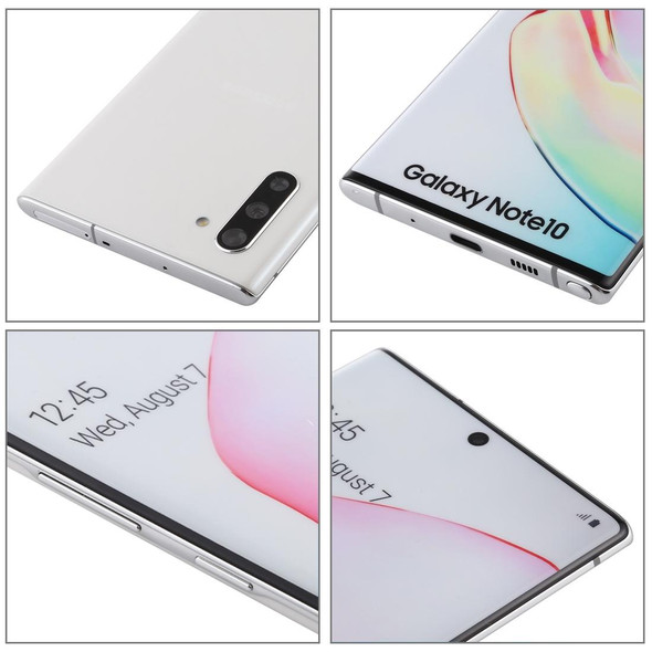 Original Color Screen Non-Working Fake Dummy Display Model for Galaxy Note 10 (White)