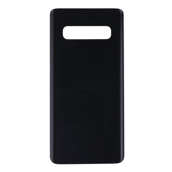 Original Battery Back Cover for Galaxy S10 SM-G973F/DS, SM-G973U, SM-G973W(Black)